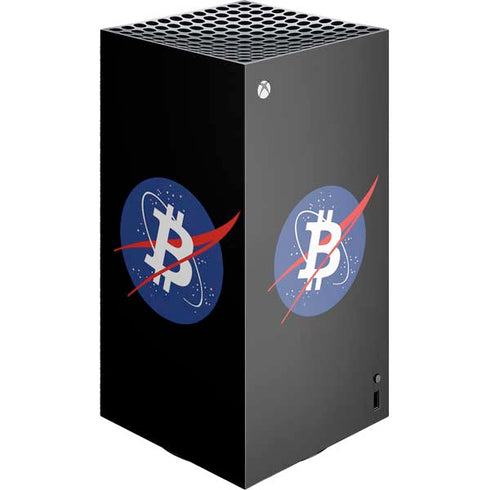 Bitcoin Logo XBox Series X Digital Edition Console Skin